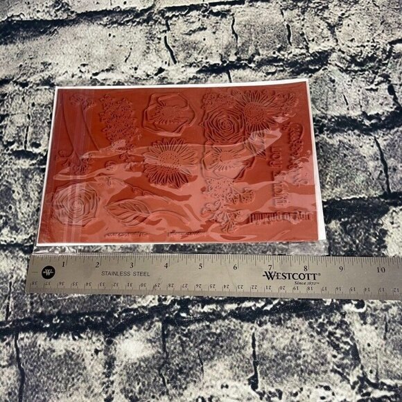 Club Scrap Rubber Unmounted Stamps Retreat 2016 Retreat Bouquet - Picture 7 of 8